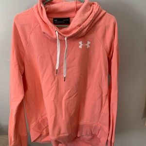 Under amour oversized sweatshirt with a neck collar hood for $10 size medium.
